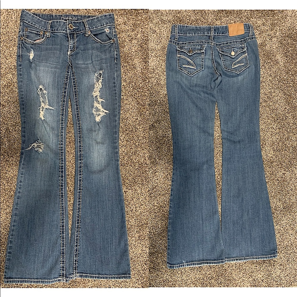 Amethyst Ripped Jeans